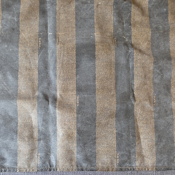 FENDI Penguin Stripe Large Clutch Zip Pouch - Picture 8 of 16